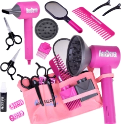 Fodrászkészlet kis stylistoknak kiegészítőkkel