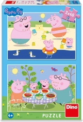 Peppa malac kirakó nyaraláson 2×48 darab