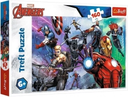 160 darabos MARVEL Avengers puzzle – mindig készen álló hősök