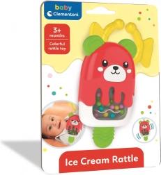 BABY CLEMENTONI fagylalt formájú csörgő