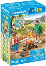 PLAYMOBIL Figura Készlet Tűz és Mályvacukor