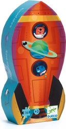 Puzzle Űrrakéta DJECO - 16 darab