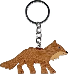 Nagy rókás fa kulcstartó – 2Kids Toys