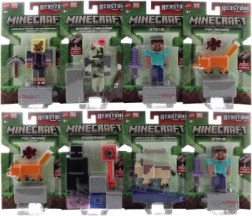 minecraft akciófigura 8 cm-es portáldarabbal
