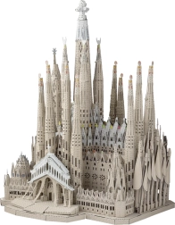 3D fém puzzle Sagrada Família – Metal Earth prémium sorozat