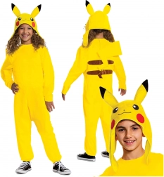 Gyerek POKEMON Pikachu kigurumi jelmez 127–136 cm (7–8 év)