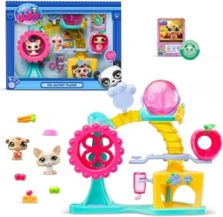 Littlest Pet Shop Szórakoztató gyár 2 figurával