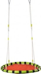 WOODY összecsukható fészekhinta, narancssárga, 103 cm átmérő