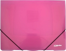 eCollection gumis mappa, rózsaszín, A4