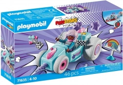 Playmobil Funstars Egyszarvú versenyautó