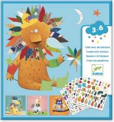 DJECO kreatív készlet Díszíts állatot