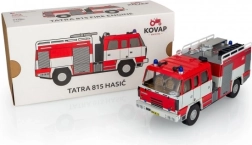 Fém tűzoltóautó modell TATRA 815 1:43