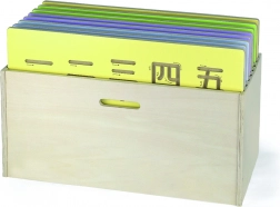 VIGA fa tárolódoboz táblákhoz – FSC tanúsítvánnyal rendelkező rendszerező