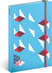 Elegáns Jegyzetfüzet Izometrikus