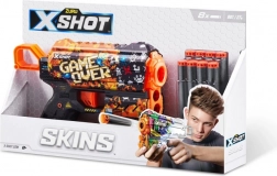 X-Shot Skins Flux – habszivacs pisztoly Game Over (8 nyílvessző)