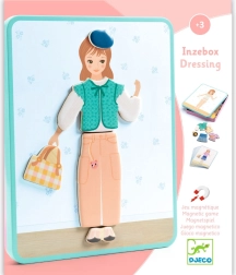 Djeco mágneses játék Inzebox Öltöztetés