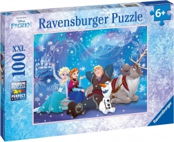 Puzzle Ravensburger Jégvarázs - Jégvarázs varázslata 100 darab