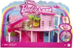 MATTEL Mini BARBIE land babaház babával, kisállattal, lifttel és medencével
