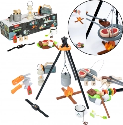 Fa Készlet Kempinghez 45 Db