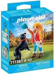 Lány és pásztorkutya PLAYMOBIL