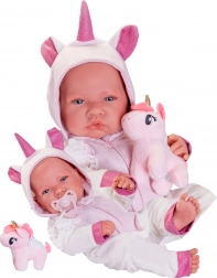 Antonio Juan élethű baba, újszülött, 42 cm, teljes vinyl test