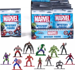 Fém minifigurák MARVEL Blind Pack 4 cm – 12 szereplős kollekció