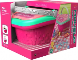 Sminkjáték készlet kosárban kis parádésoknak