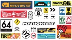 Super Mario csomagolópapír