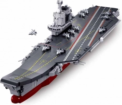 Sluban Model Bricks M38-B1210 Shandong repülőgép-hordozó