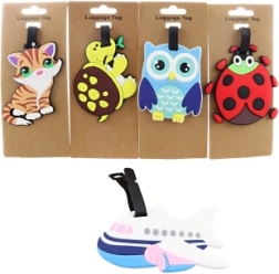 Bőrönd vagy hátizsák névtábla