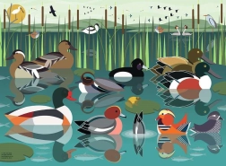 Vízimadarak puzzle, 500 darab