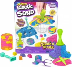 Kinetic Sand Squish N Create – nyomkodás és alkotás