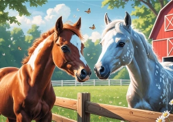 TREFL Puzzle Lovak tisztáson 200 darab