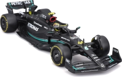 bburago Mercedes-AMG F1 W14 E 1:24 építőkészlet modell Lewis Hamilton #44