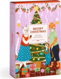 Adventi naptár puzzle Cicás karácsony 12 nap – GALISON