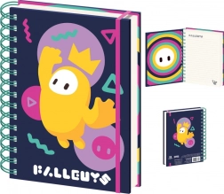 A5-ös jegyzetblokk Fall Guys játékmintával