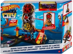Hot Wheels Město Super Twist Gumiszerviz