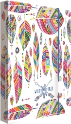 A4 Jumbo Füzetdoboz Tollak mintával