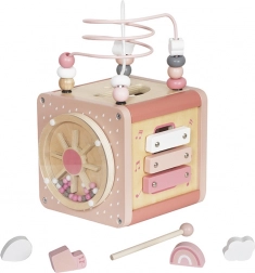 Fa Montesszori Oktató és Aktiváló Többfunkciós Kocka