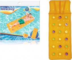 Bestway felfújható matrac vízre párnával 188 × 71 cm – Narancssárga