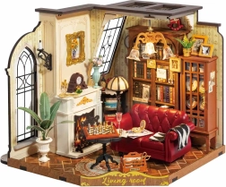 Rolife DIY 3D fa kirakó nappali LED világítással