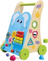 Bino fa aktív járássegítő elefánttal