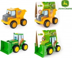 JD Kids John Deere traktor mozgatható tolólappal