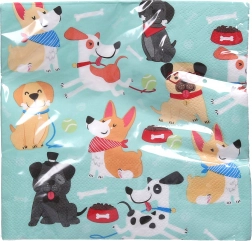 Party szalvéták PES 33x33 cm, 20 db