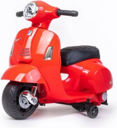 BABY MIX VESPA elektromos gyerek motor, piros