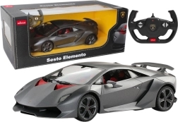 Távirányítós autó Rastar 1:14 Lamborghini Sesto szürke