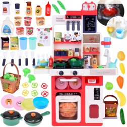 Interaktív gyerekkonyha fénnyel és hanggal