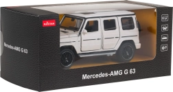 Mercedes-AMG G 63 fémmodell hanggal, fehér, RASTAR