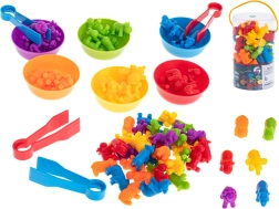 Montessori oktatójáték számolás tanulásához – Szafari állatkák