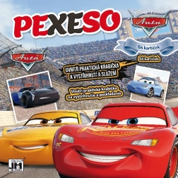 Pexeso jegyzetfüzetben Cars - Verdák